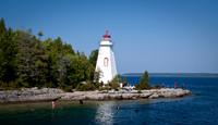Lighthouse at Big Tub Harbor