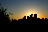 Skyline at Sunset