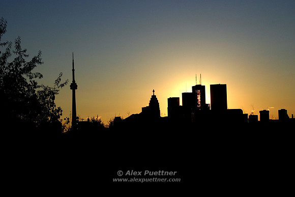 Skyline at Sunset