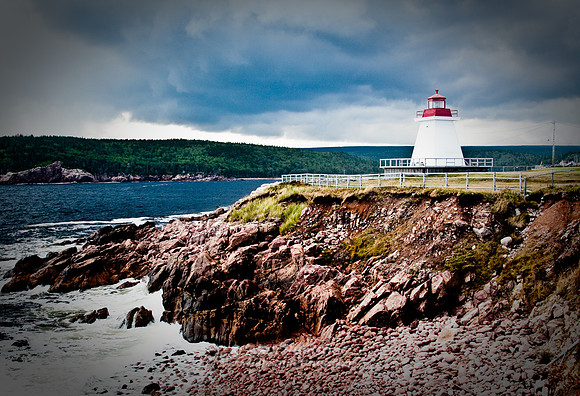 Lighthouse on the Cabot Trail